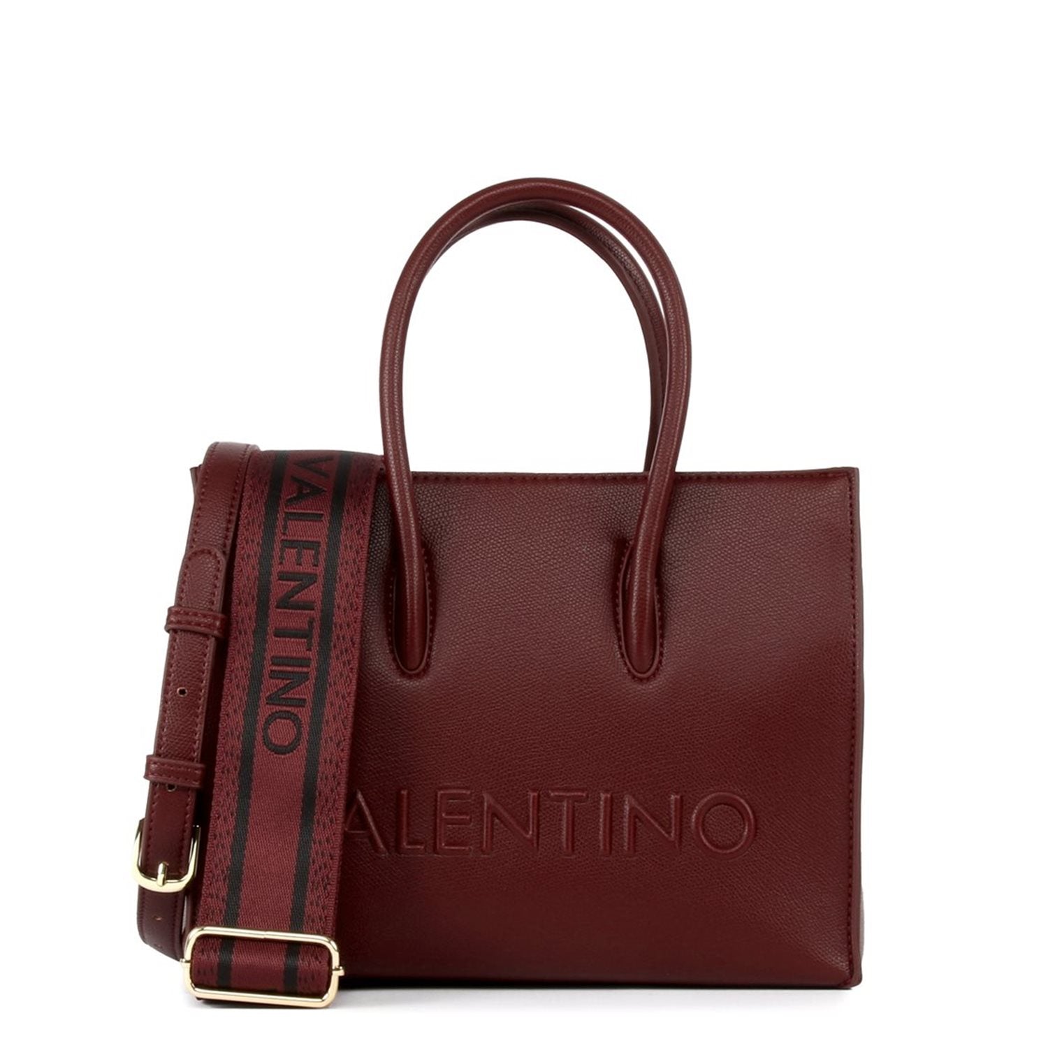Valentino Bags Bianka Re Bordeaux Crossbody Bag VBSA9U04069