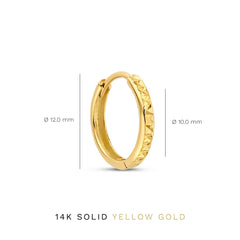 Isabel Bernard Cadeau d'Isabel 14 karat gold earring set IB90177