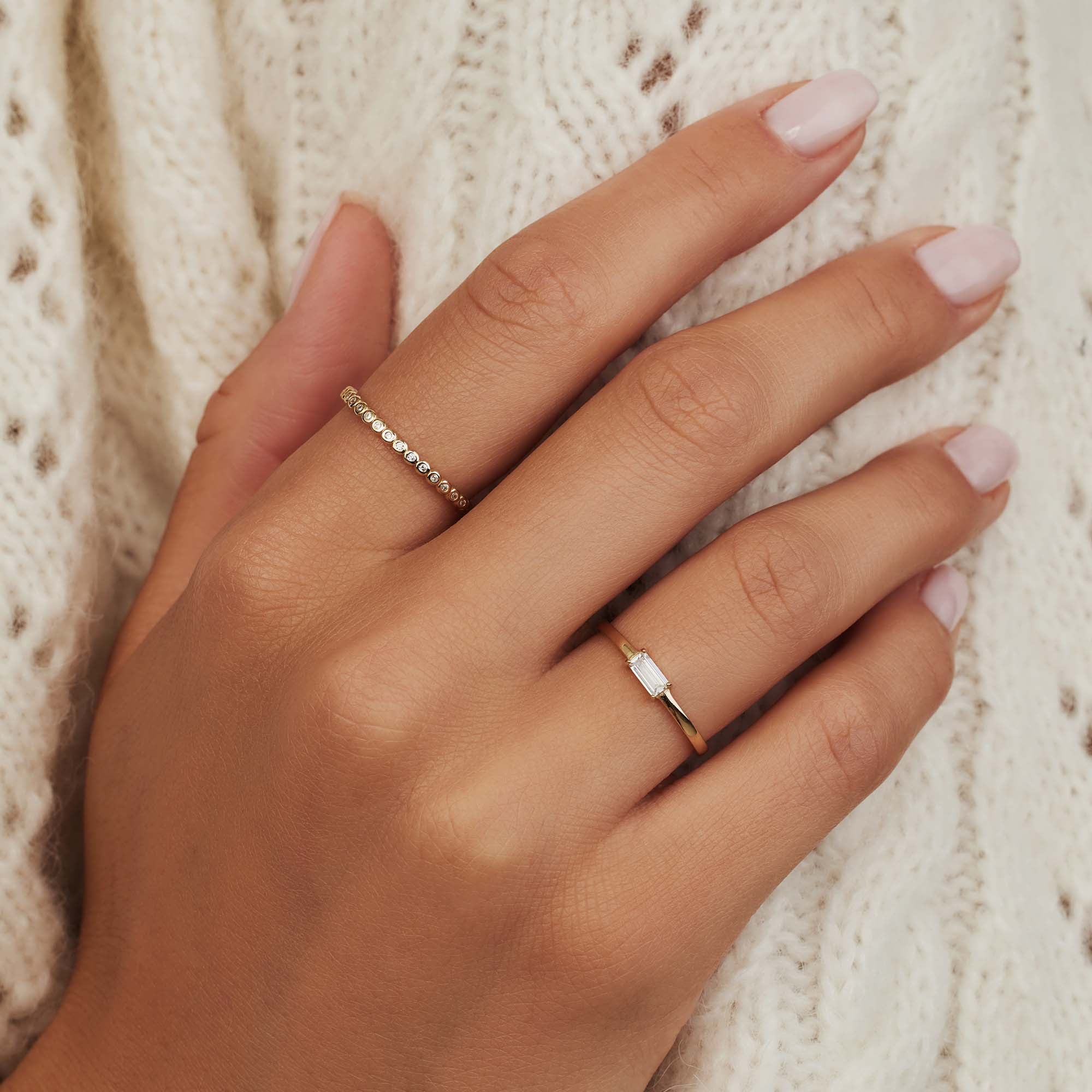 Isabel Bernard Rivoli Aélys 14 Carat Gold Ring IB330070-52 (size: 52)