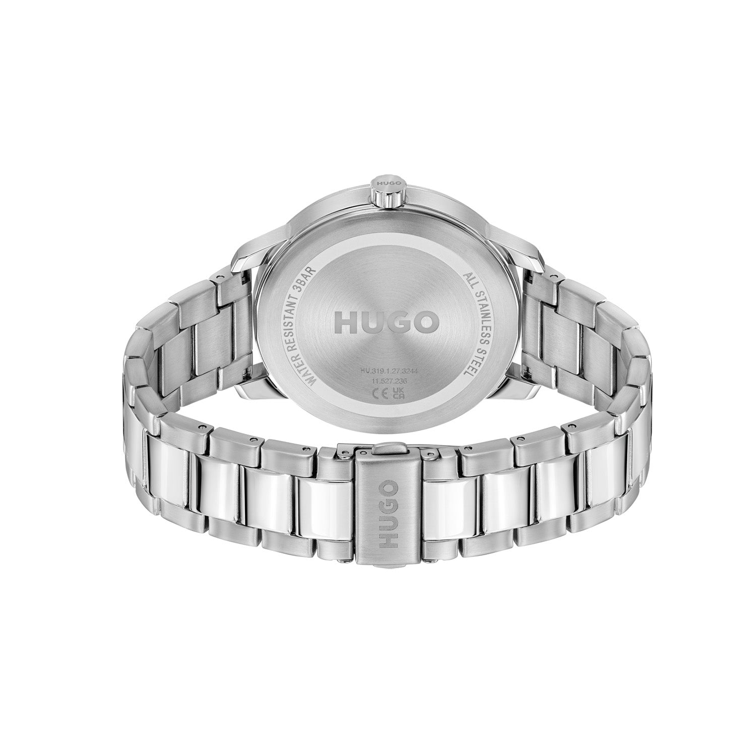 Hugo Boss HUGO #STAMP MULTI Zwart Heren Horloge 2002-HU1530368