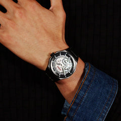 Hugo Boss HUGO #GRAIL SKELETON Zwart Heren Horloge 2002-HU1530379