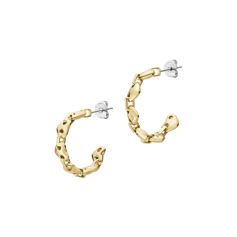 Emporio Armani Sentimental Brass Women's Earrings EGS3333710-zoom-