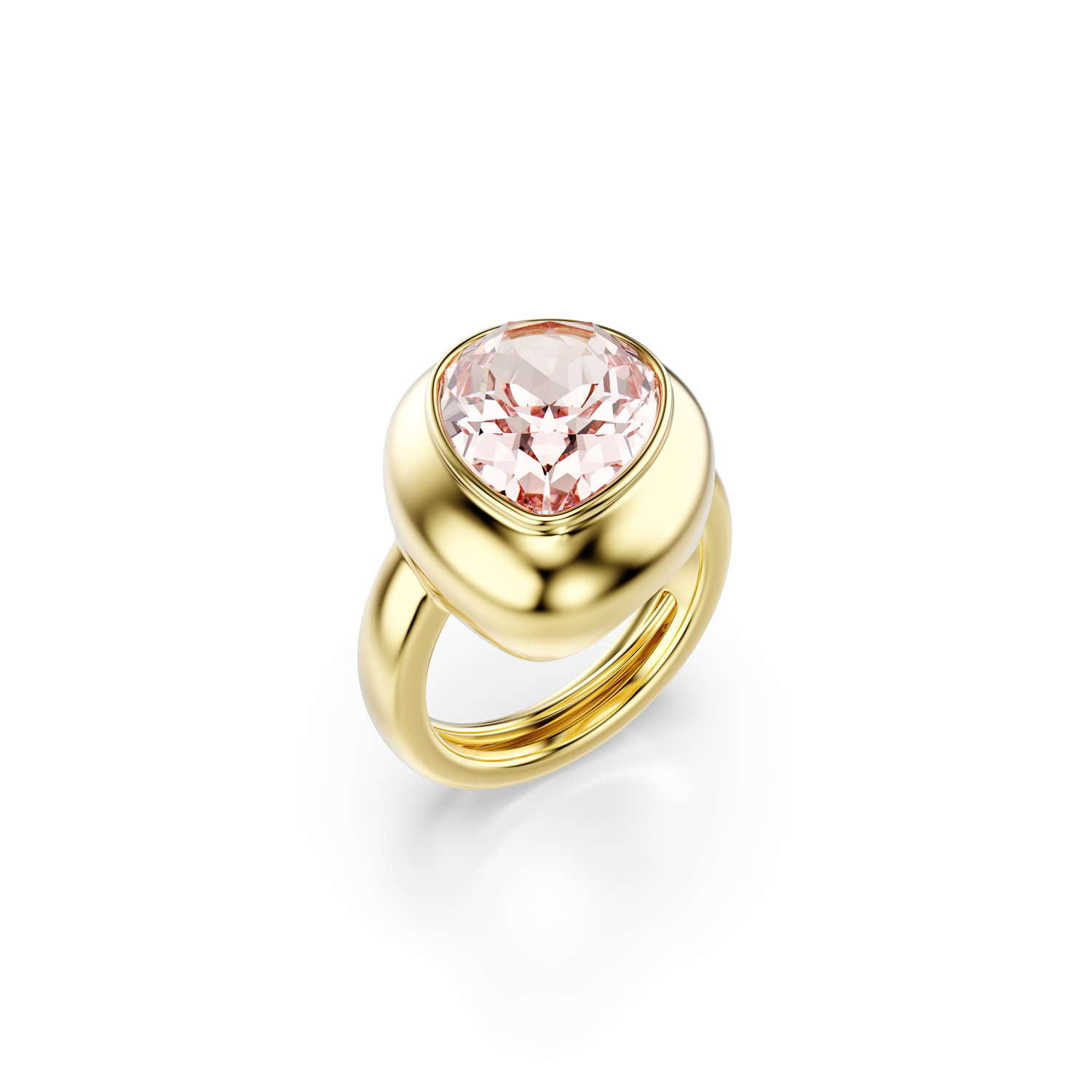 Swarovski Gema Gold Plated Ring Set 5741583