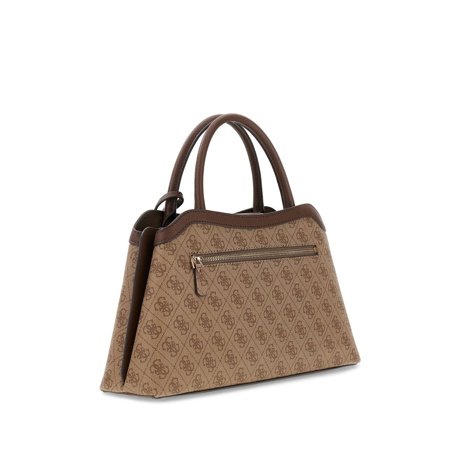 Guess Lindsey Latte Logo Lindsey Girlfriend Handbag HWSG97-49060-LTL