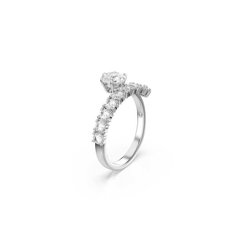 Swarovski Matrix Crash Zilveren Ring 5753573-zoom-