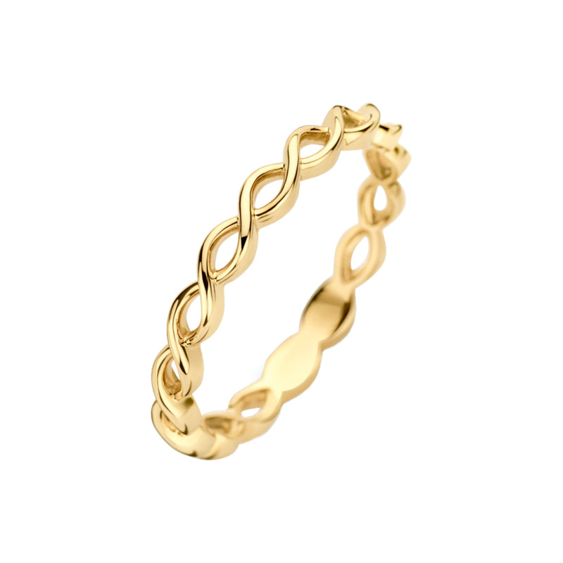 Blush 14 Karaat Gouden Ring 1245YGO/58-zoom-