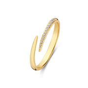 Isabel Bernard De la Paix Flavie 14 karaat gouden ring met diamant 0.08 ct IBD330034-54