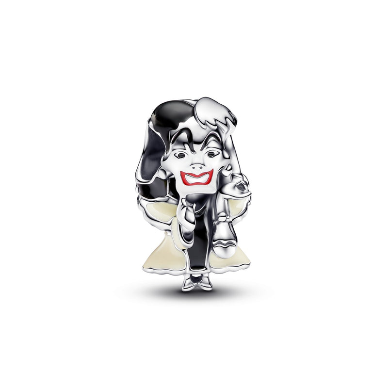 Pandora Disney 925 Sterling Silver Cruella De Vil Charm 793424C01-zoom-