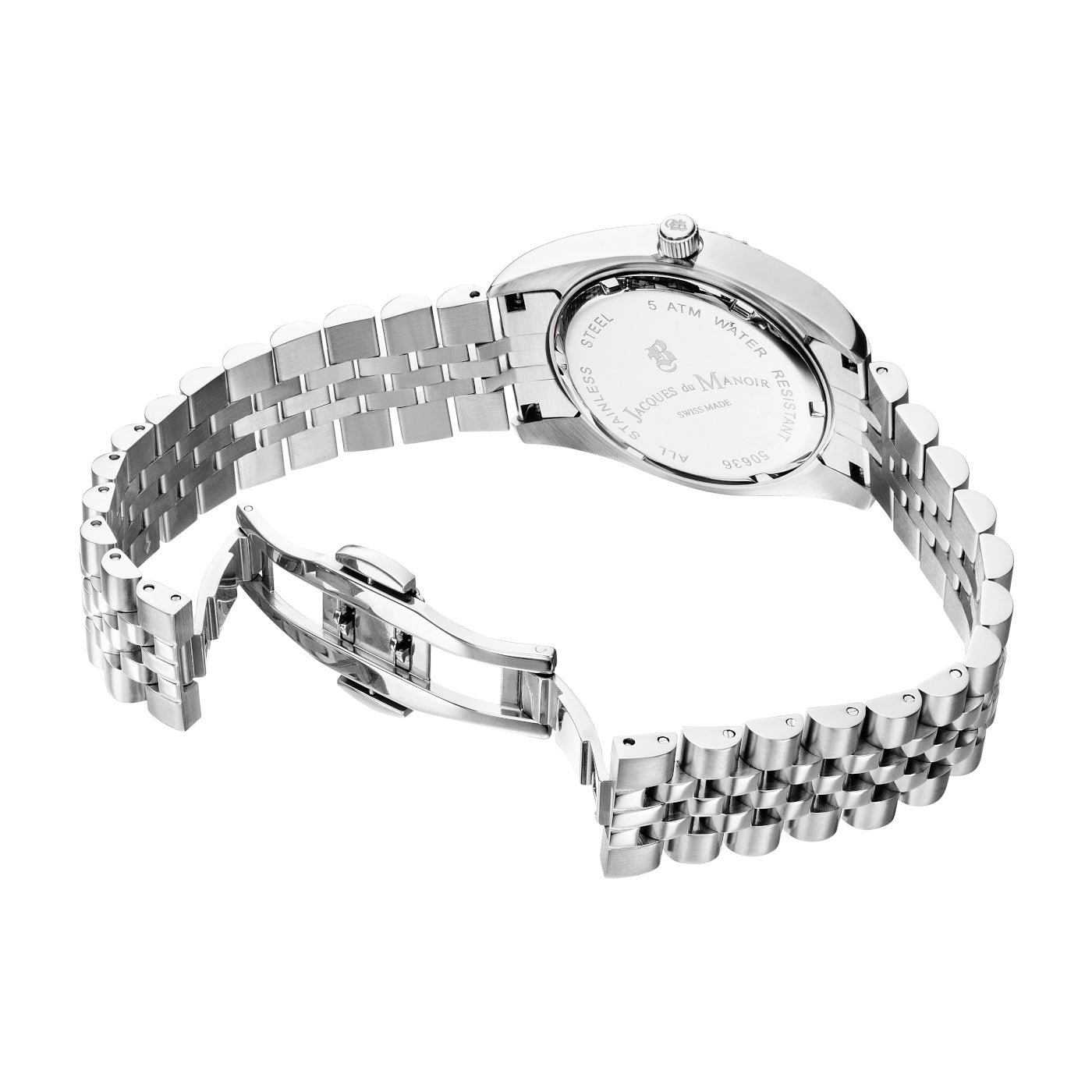 Jacques du Manoir Inspiration Silver Watch NRO.01