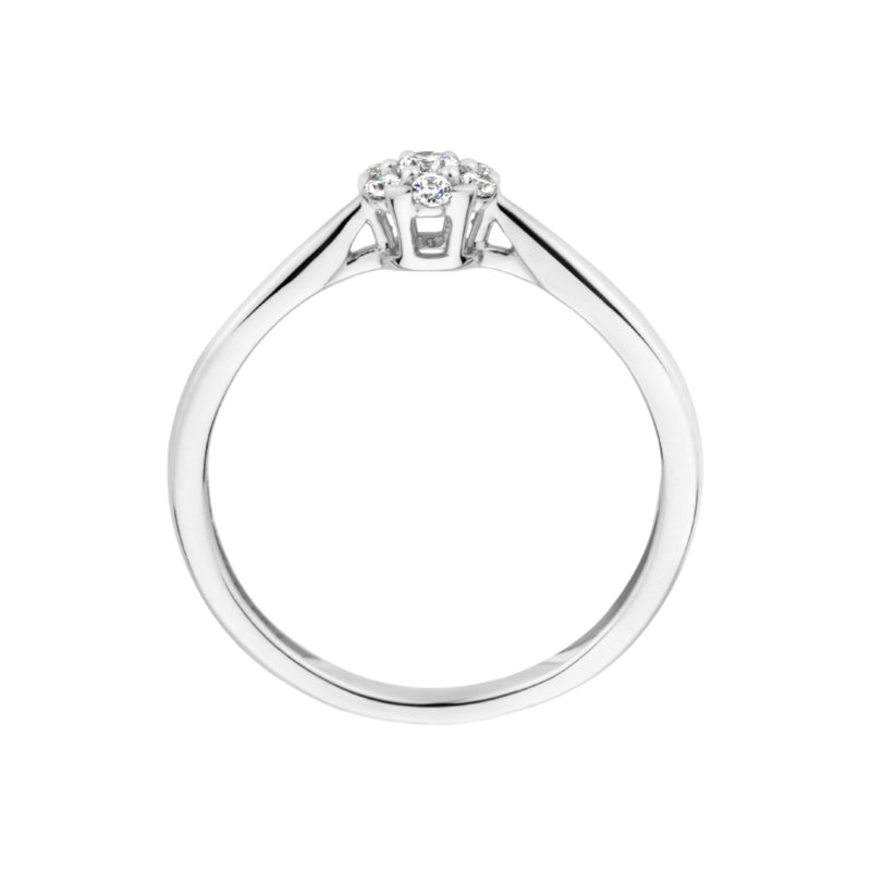 Blush 14 Karaat Witgouden Ring 1248WZI/60-zoom-