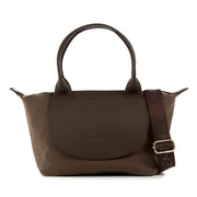 Valentino Bags Snowfall Donkerbruine Shopping Tas VBSA5T04MORO