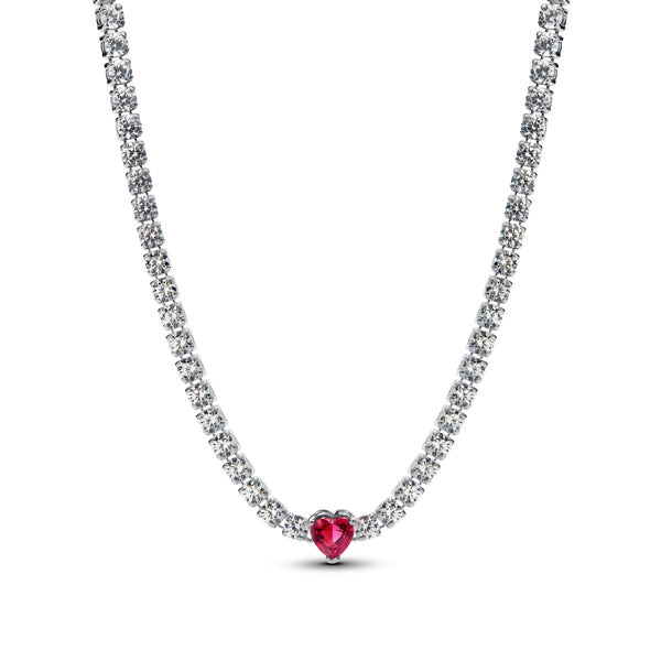 Pandora Moments 925 Sterling Silver Necklace 393549C01-40