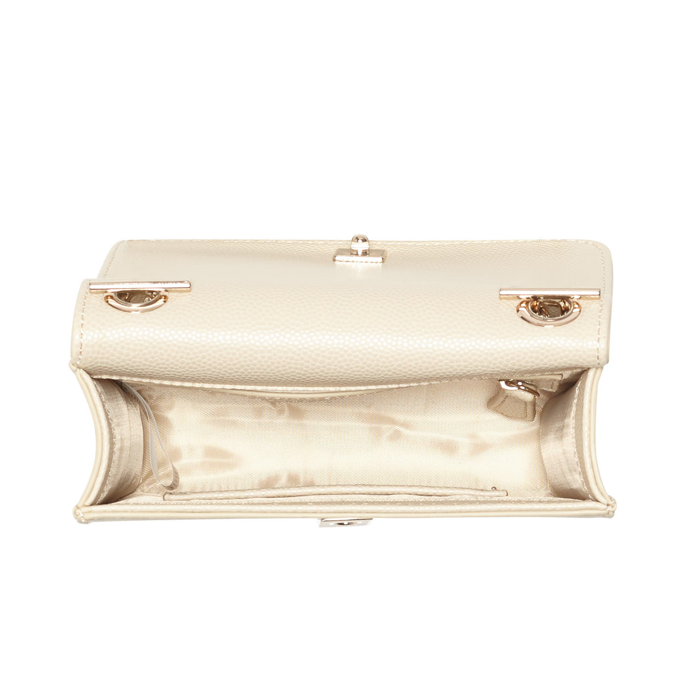 Valentino Bags Divina Beige Crossbody Bag VBS1R403GBEIGE