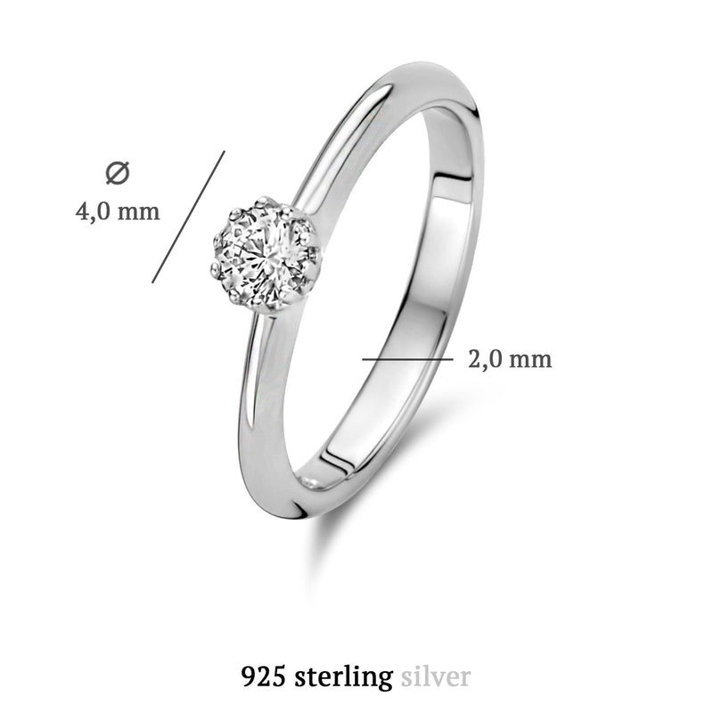 Parte Di Me Cento Luci Mila 925 Sterling Zilveren Ring PDM33013-60-zoom-