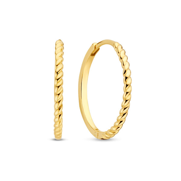 Beloro Jewels Della Spiga Giana 9 karaat oorringen BO360093