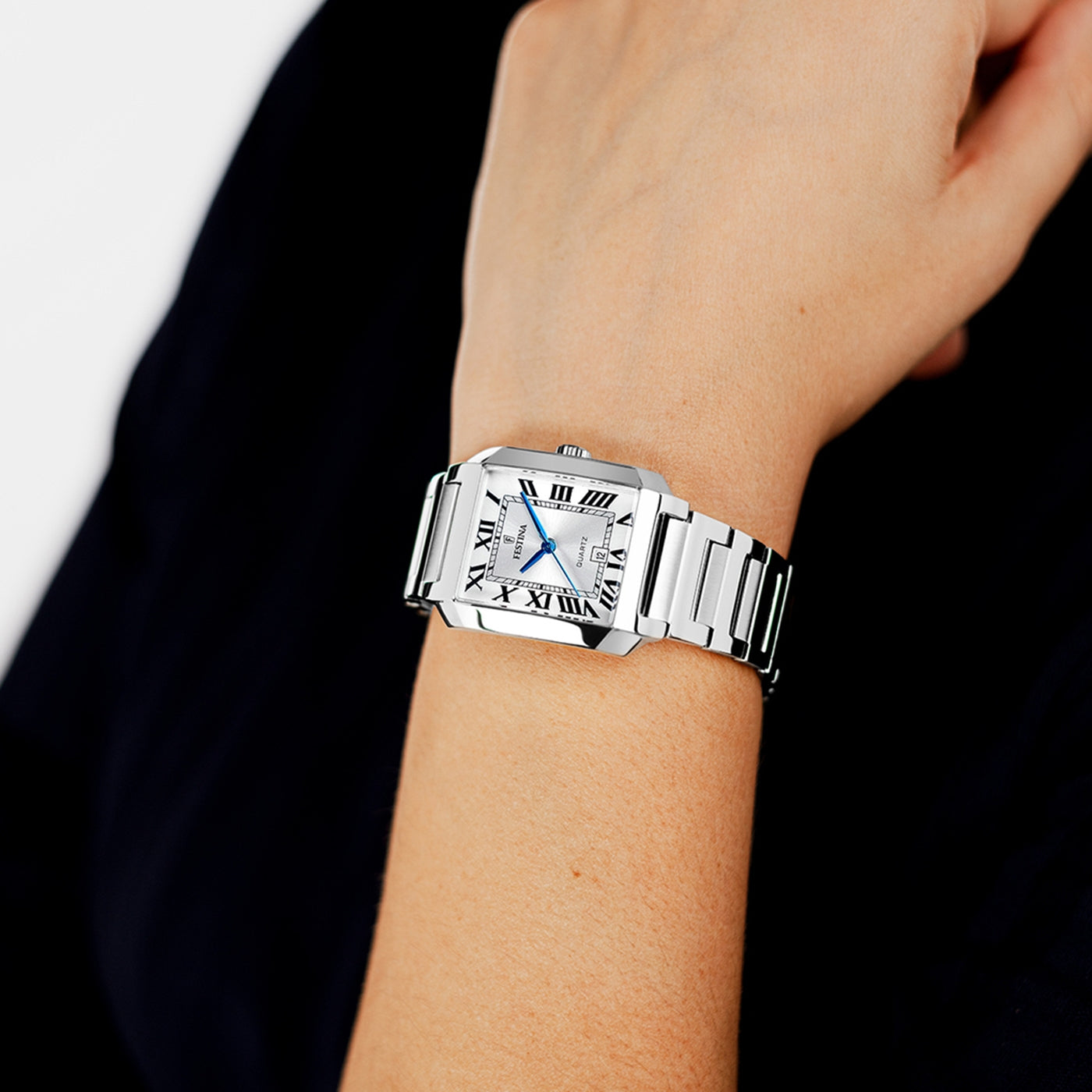 Festina On The Square Silver Watch F20679/1
