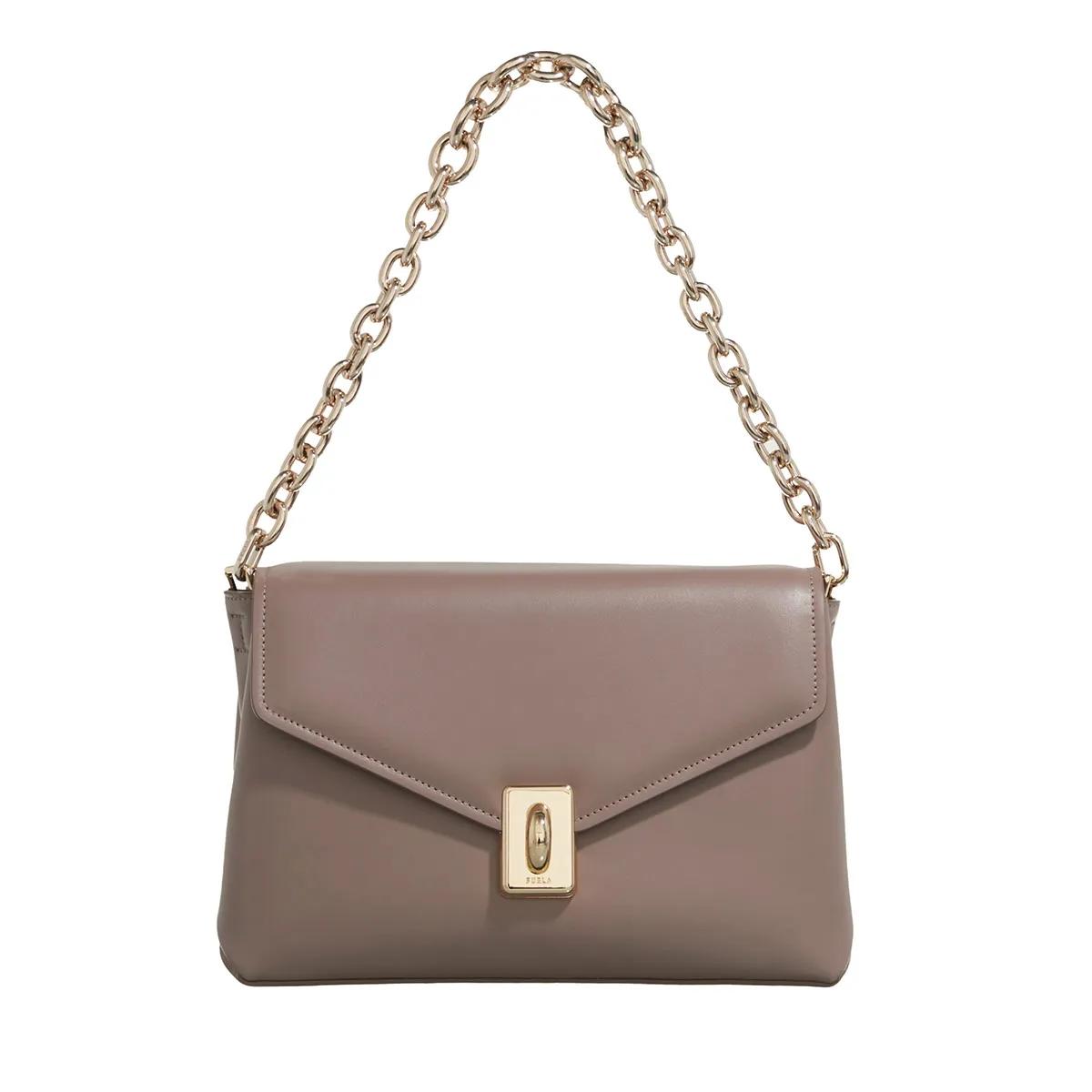 Furla Taupe Shoulder Bag 2001-A0478353