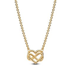 Pandora Moments Metalen Ketting Met Gouden Plating 362666C01-50