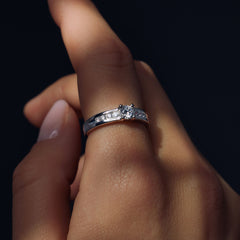 Parte Di Me Ponte Vecchio Santa Trinita 925 sterling Silver Ring PDM1308543-50
