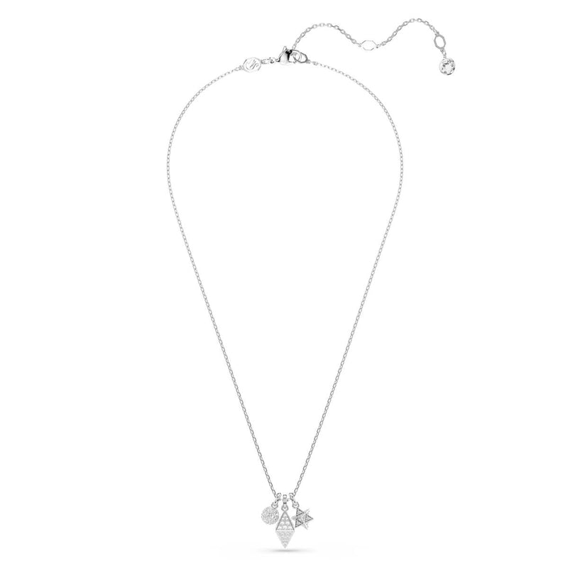 Swarovski Dextera Silver Coloured Necklace 5700288-zoom-