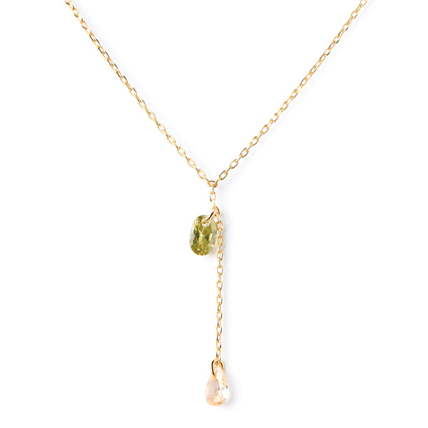 P D Paola Color 925 Sterling Silver Necklace with Gold Plating CO01-863-U