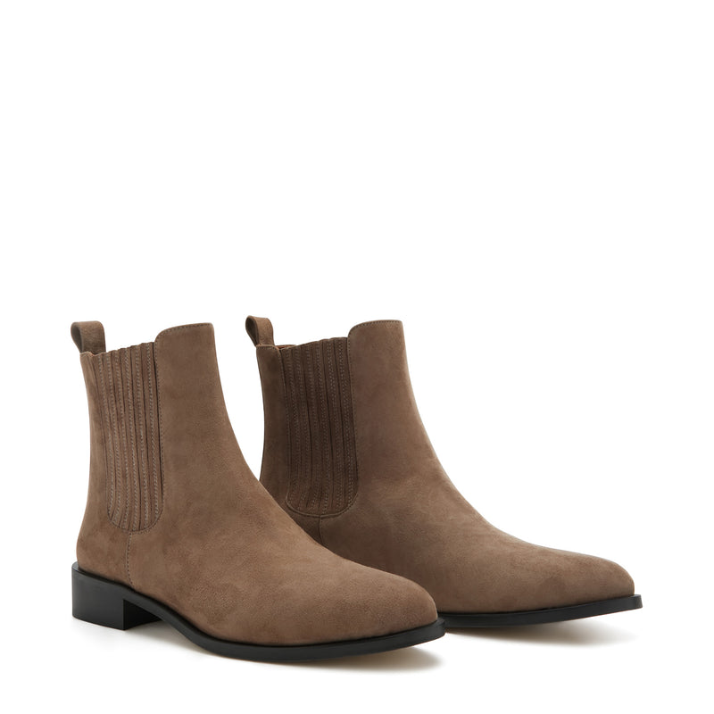 Isabel Bernard Vendôme Chey Taupe Suède Chelsea Boots IB53000SS-178-36-zoom-